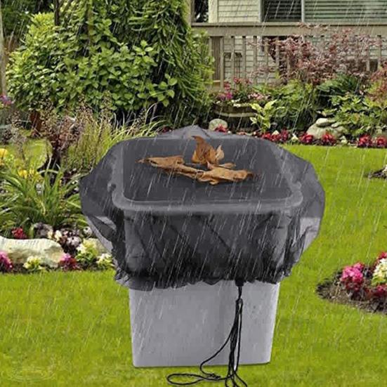 Ведра для воды Сетчатые чехлы Конструкция на шнурке Простая в использовании сетчатая крышка Защита от комаров Всесезонно