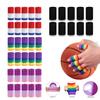10 Pcs/Set Finger Brace Splint Thumb Support Protector Sport Elastic Thumb Sleeves Pain Relief Arthritis Trigger Finger