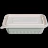 Disposable 500ml Rectangular Corn Starch Takeout Container