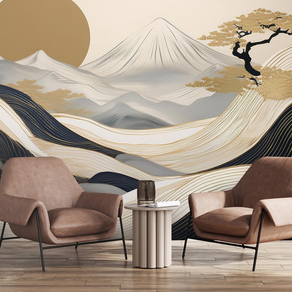 Wallpaper Japanese Boho Landscape