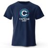 Хлопковая футболка Capsule Corp со смешным принтом, аниме из Японии, мужская, футболка, лето, уличная одежда, топы, модный бренд, футболка, одежда