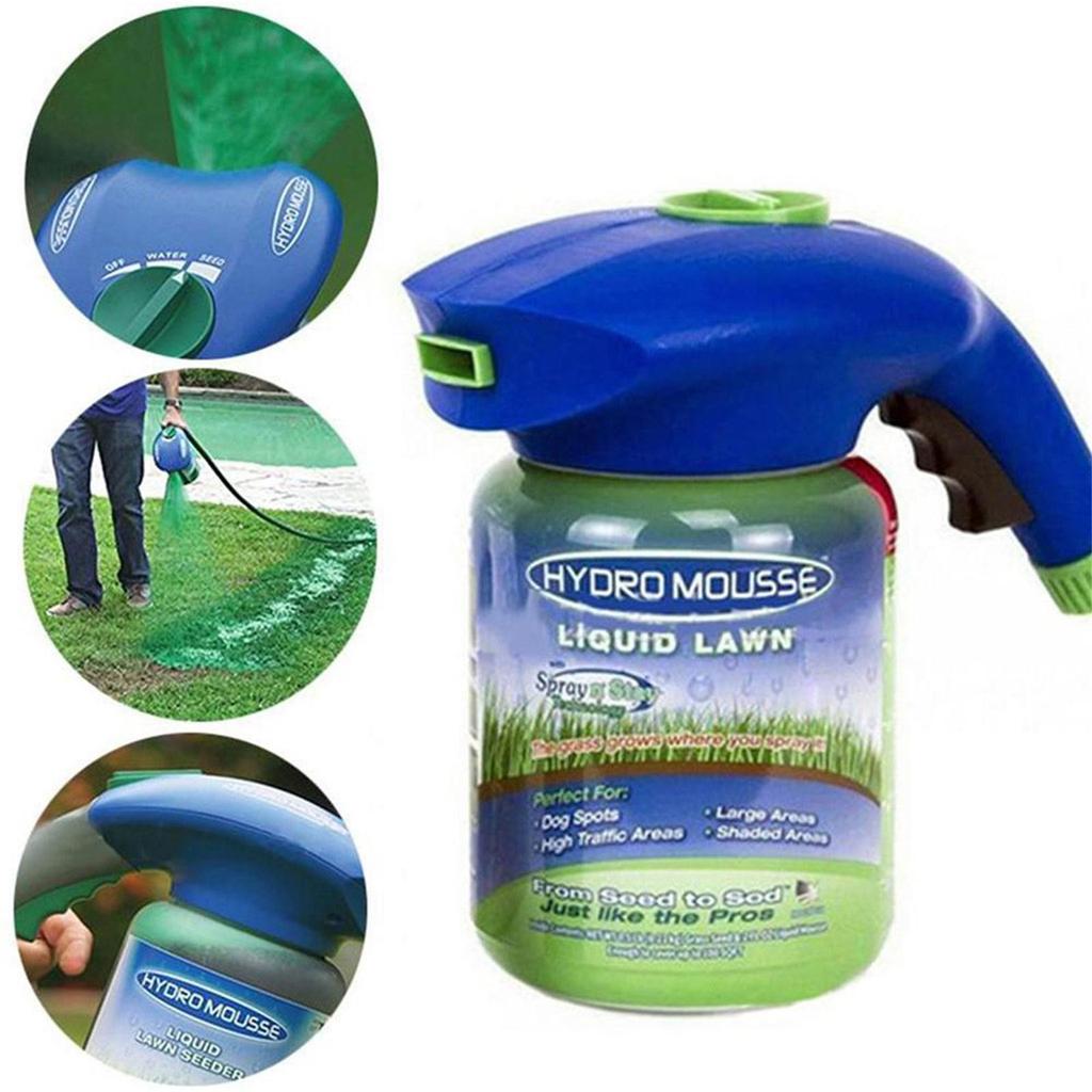 Sprayer Household Hydro Bottle Seeding System Liquid Spray Device Wide Mouth Garden Grass Care