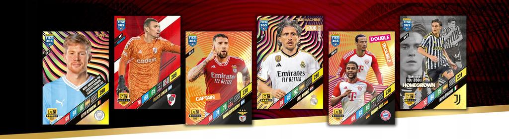 Karty piłkarskie fifa panini 365 2024 adrenalyn mega zestaw startowy xxl