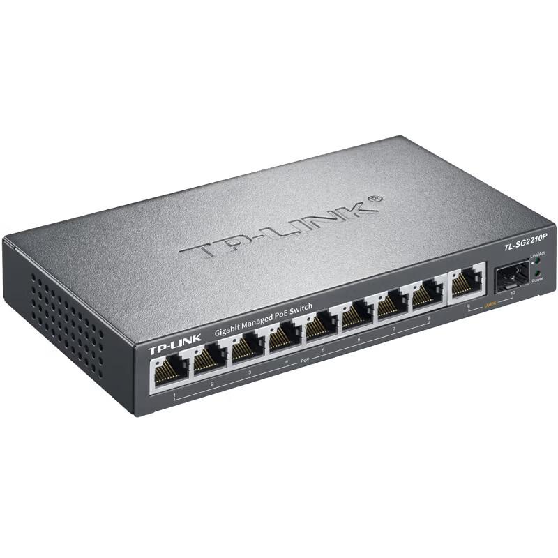 TP-LINK TL-SG2210P Cloud Managed Gigabit PoE Switch