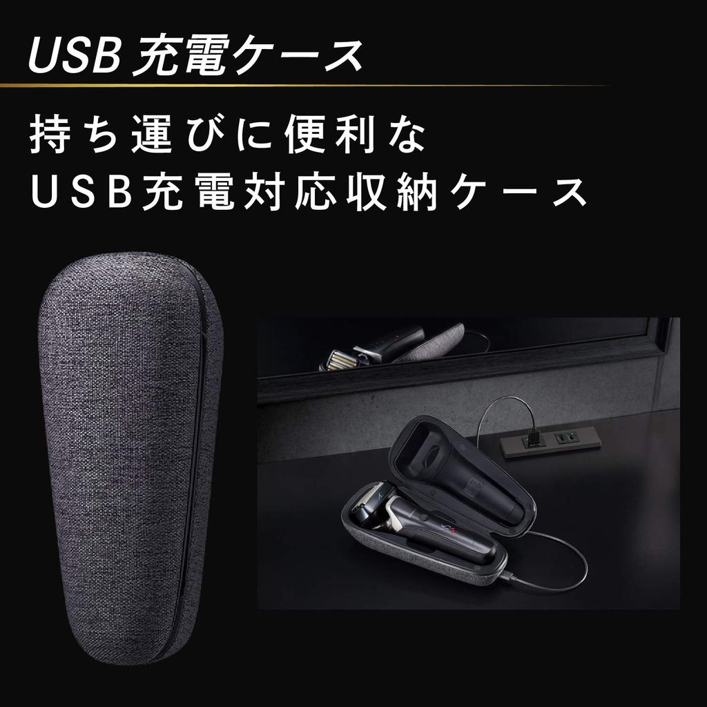 Panasonic Бритва Ram Dash Linear 6 лезвий с очистителем Craft Black Мужская ES-LS9AX-K