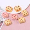 Handmade Resin Hairpins: DIY Shoe Charms with Cartoon Chocolate Toast Design