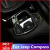Для Jeep Compass 2017 2018 углеродное волокно электронный ручной тормоз кнопка ручного тормоза панель крышка отделка аксессуары для стайлинга