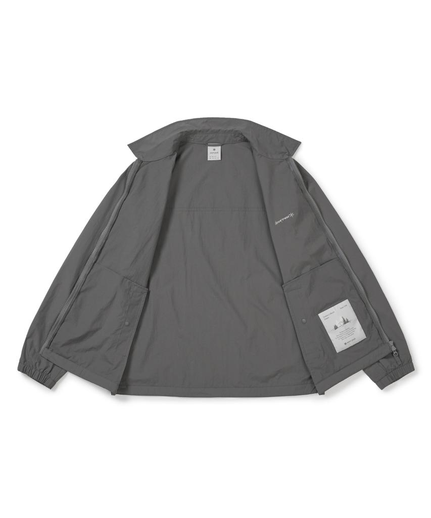 Легкая куртка Snowpeak Apparel с воротником из таслана (S26Mmlwb52) Темно-серый
