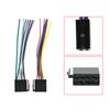 Universal ABS ISO Cable Adapter Male Plug To Female Connector Wiring Harness For Car Stereo Car Radio Navigation Accessories Radio Accessories 4