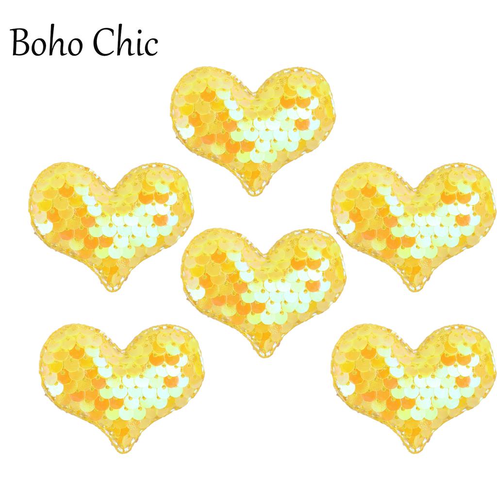 6 шт. Заколки для волос в форме сердца для девочек, блестящие заколки для волос с пайетками, металлические заколки для волос для малышей, детские аксессуары для волос