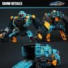 BEASTBOX 52TOYS BEASTDRIVE CYCLOPS Сборка Трансформирующаяся Игрушка Трансформируется из Меха в Грузовик Высокоподвижная Фигурка Трансформирующаяся Игрушка-Робот