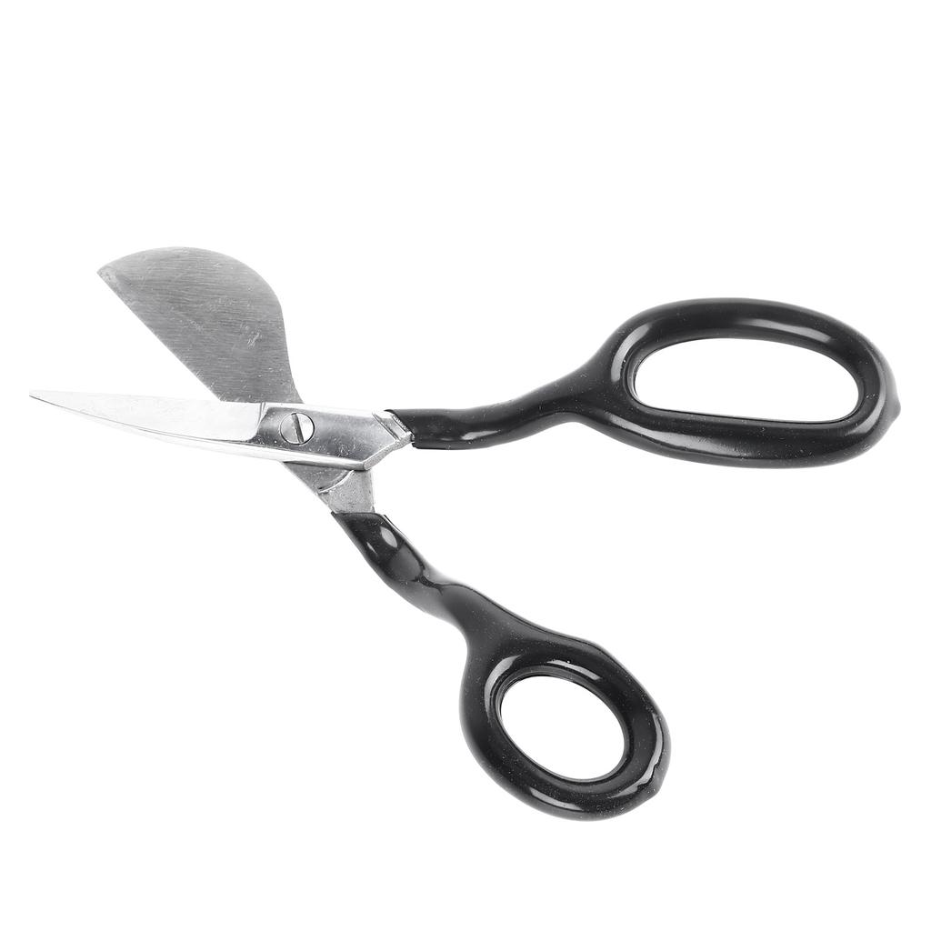 Duckbill Napping Shear 7 Inch Carpet Pile Scissor Duckbill Applique Scissor Ergonomic Grip for Arts