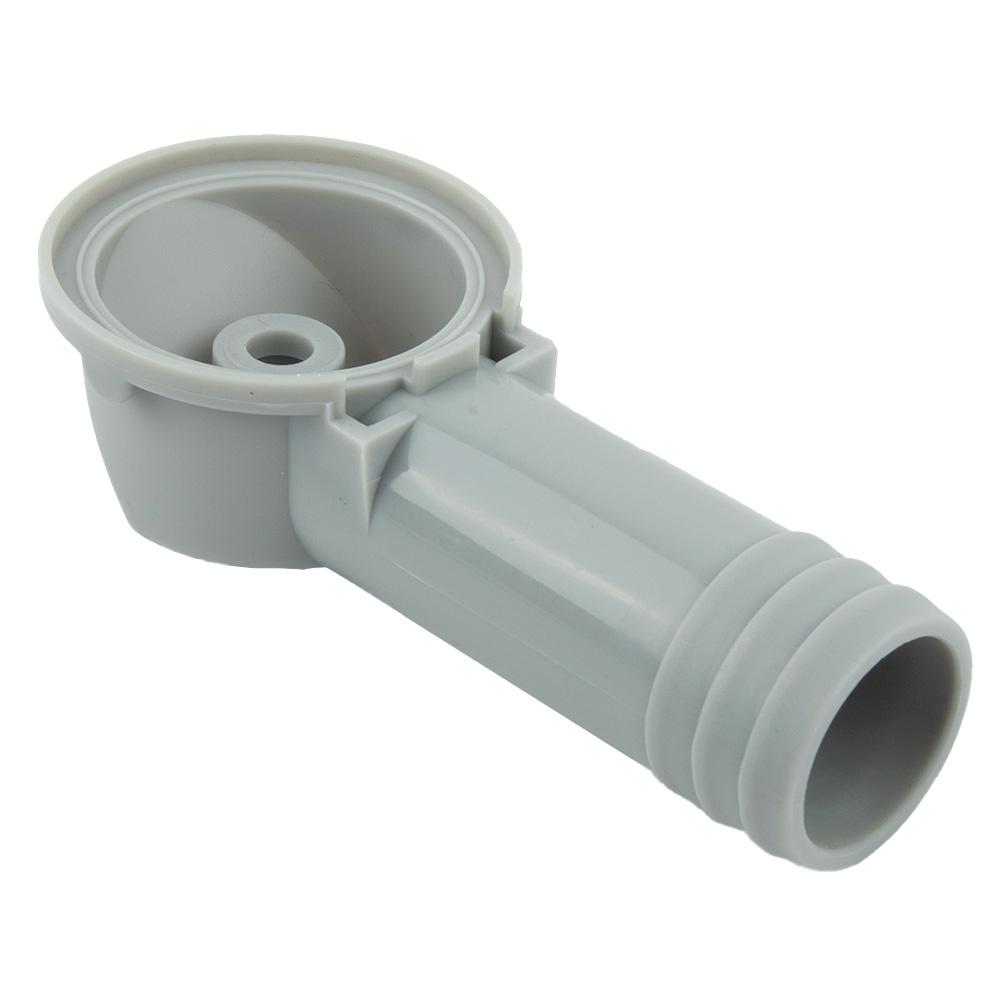 ABS Waste Overflow Tap Bung Spares Flexible Kitchen Sink Overflow Pipe