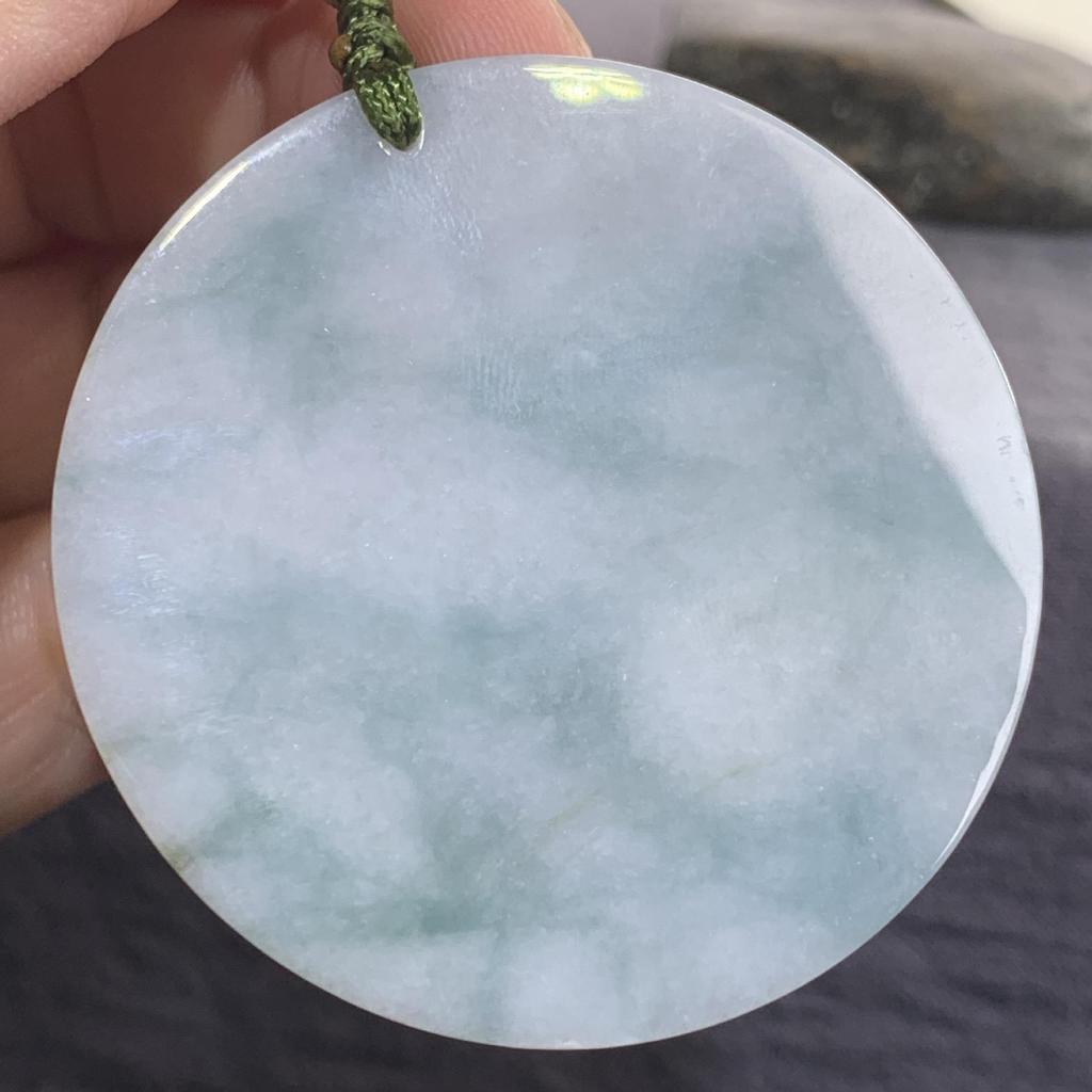 Burma A-Grade Natural Jade Leaf Pi Xiu Pendant
