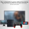 Игровой контроллер для PS4, совместимый с PS4/Slim/Pro/ПК, с 360° джойстиком/двойной вибрацией/6-осевым гироскопом