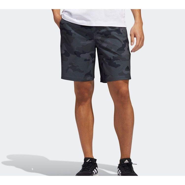 Adidas Камуфляжные повседневные шорты мужские черные FT2806