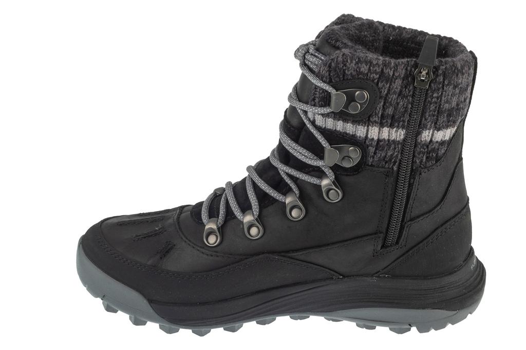 Merrell Siren 4 Thermo Mid Zip WP, Женские черные треккинговые ботинки