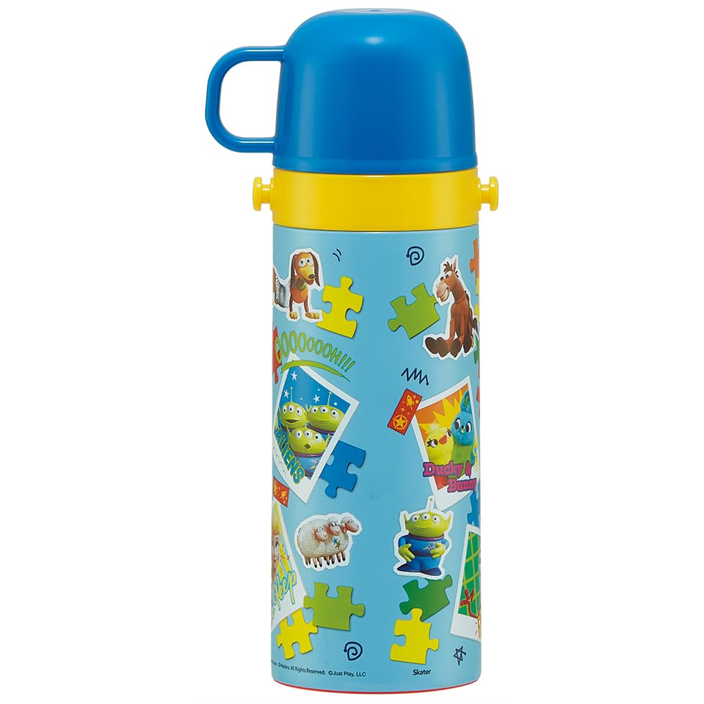 Skater Lightweight Stainless Steel Water Bottle 430ml Disney Toy Story 24 For Children Direct Drinking Cup Drinking Cup Included Stainless Steel