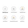 Joyoung 2200 Вт Тонкая индукционная плита с сенсорным управлением, штепсель CN (адаптер в комплекте)