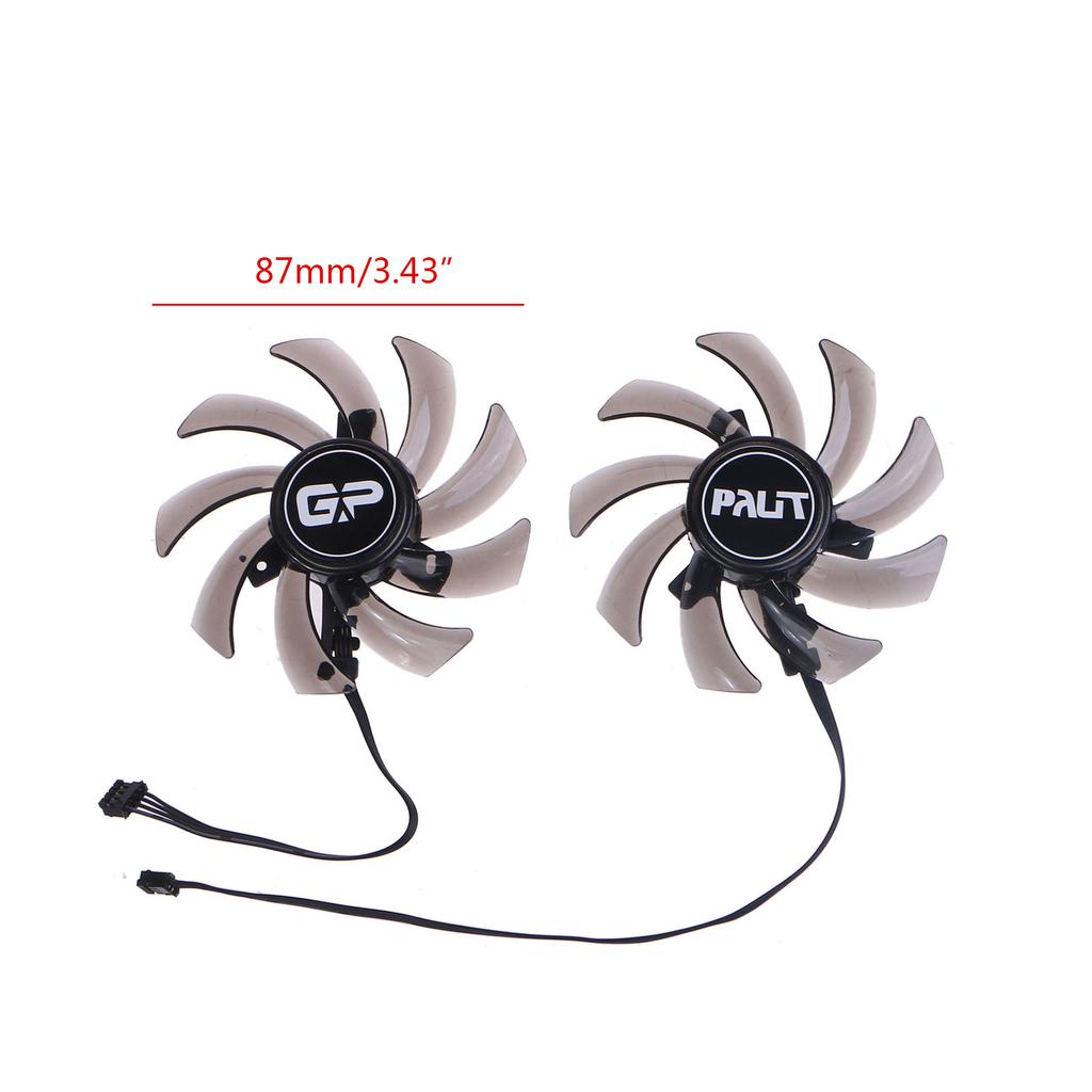 85мм GA91S2U 4Pin GTX 1660 1660Ti RTX2060 RTX2070 Вентилятор видеокарты для PNY Palit RTX 2060 SUPER 2070 Двойной кулер GPU