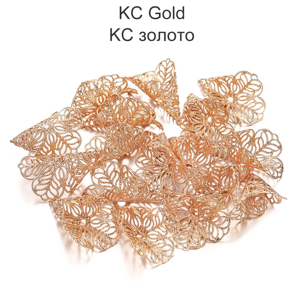 20 шт. 23x28 мм шапки для бусин древние подвески в форме цветка кулон для изготовления ювелирных изделий DIY принадлежности для сережек аксессуары