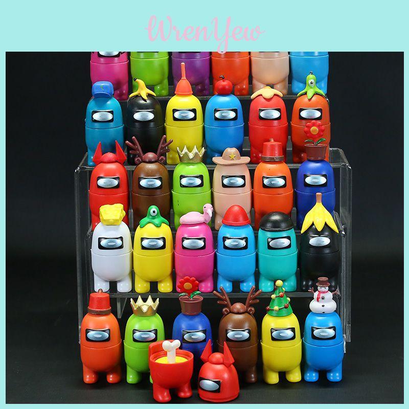 Us Among Action Figures Game Toys Mini Car Decoration Dolls Gift 12pcs 7pcs 8pcs