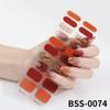 Gel Manicure Stickers Semi-cured Gel Nail Stickers Nail Polish Glue Manicure Stickers