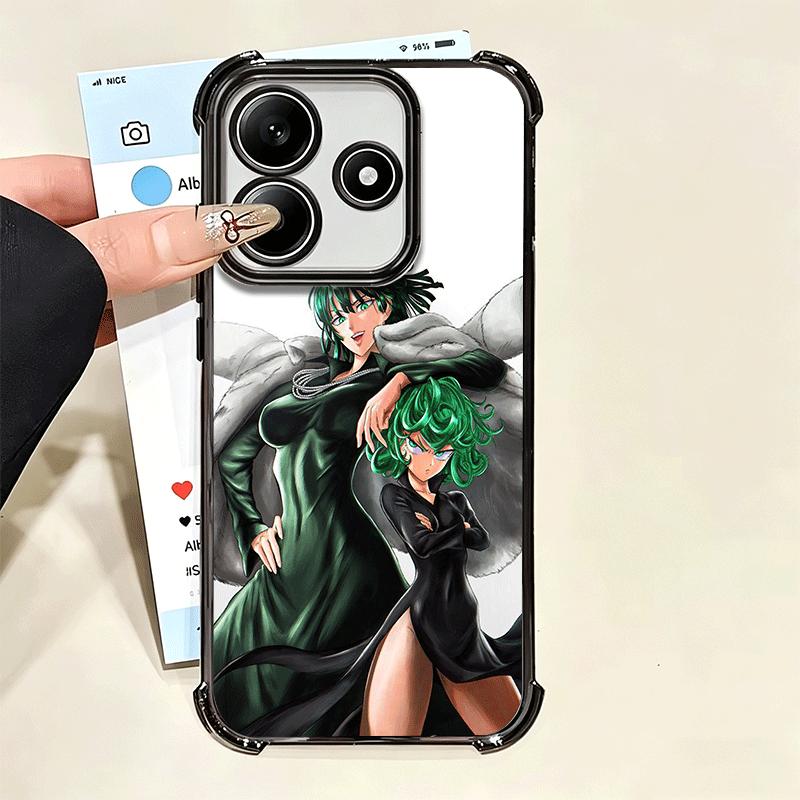 Мягкий чехол для телефона One P-Punch-Man Tatsumaki для Xiaomi Poco X7 X8 Pro Max X6 X5 X3 F8 Ultra F7 M8 M7 M5S Redmi 15C 15A 15 14C 13C