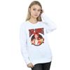 David Bowie Womens/Ladies Ziggy Stardust Sweatshirt