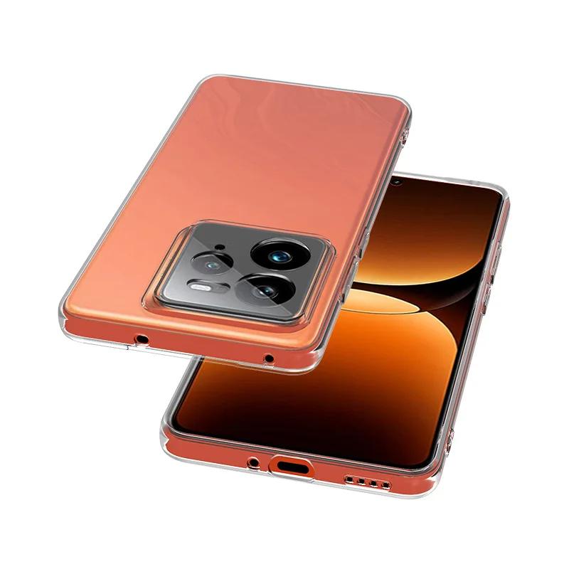 Ультратонкий мягкий прозрачный чехол для телефона TPU для Realme GT 7 Pro, защита объектива, мягкий силиконовый прозрачный противоударный чехол для Realme GT 6T NEO 6 SE