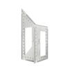 Multifunctional Woodworking Square Aluminum Zinc Zinc Alloy Marking Gauge Angle Ruler  Woodworking