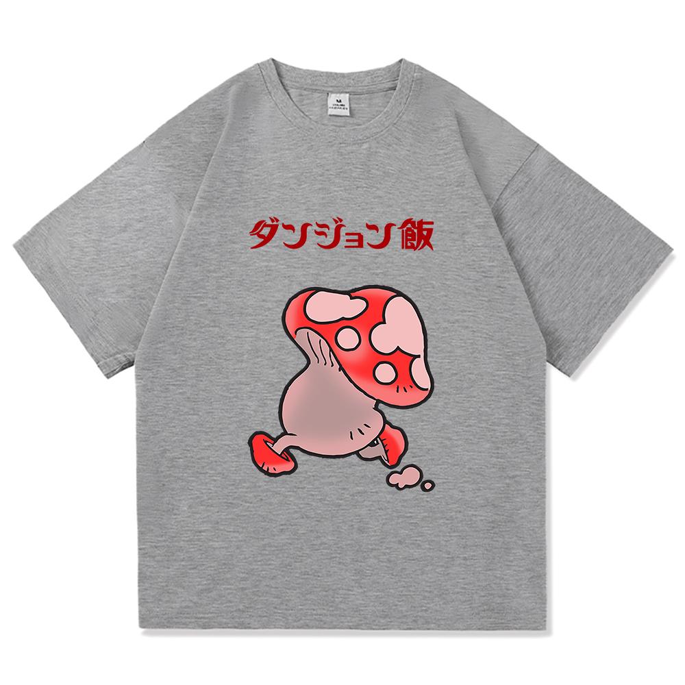 Dungeon Meshi Chimera Anatomy Diagram Graphic T Shirt Unisex Unisex Anime Vintage Gothic Loose Y2k Unisexga Fan Short Sleeve Tops