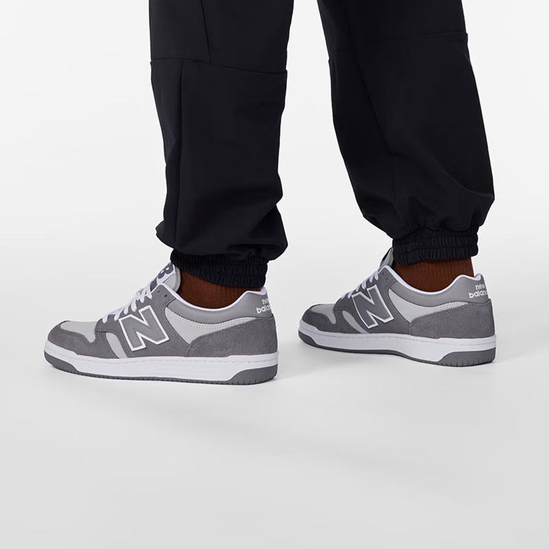 Кроссовки NEW BALANCE для мужчин и женщин Ретро Повседневные Плоская подошва Низкие Универсальные Спортивные обувь BB480LEC