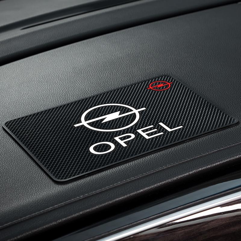 1 шт. Автомобильная эмблема Противоскользящий коврик Держатель для телефона Нескользящий коврик Автостайлинг Для Opel Crossland Crossland-X Mokka Combo Cascada Monza