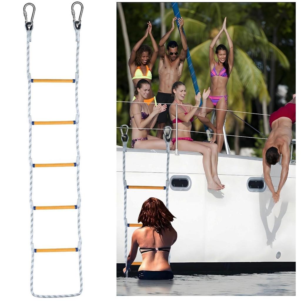 Universal Climbing Ladder – Multi-Purpose Rope Ladder for Yachts, Motorboats & Outdoor Water Activities
