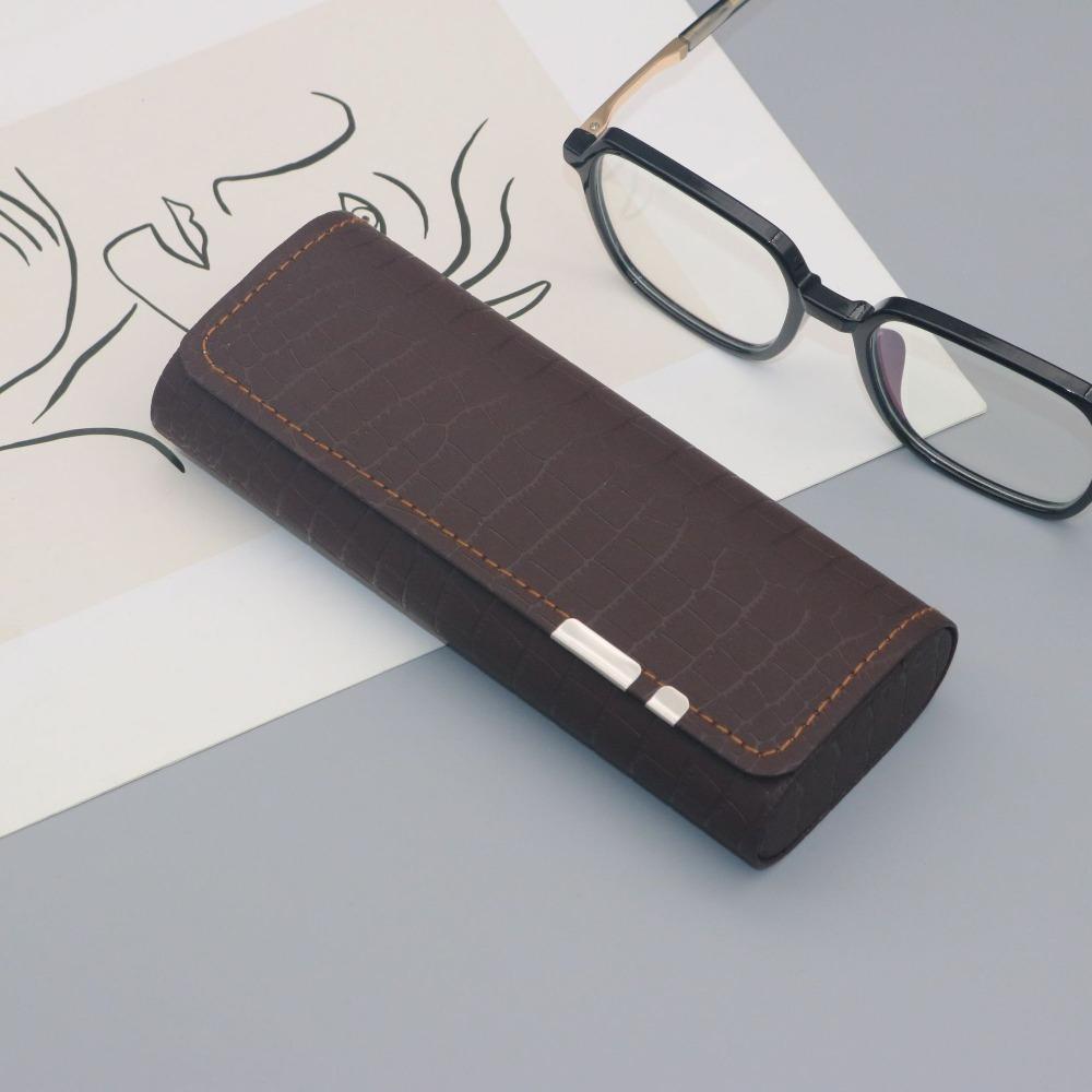 PU Leather Glasses Case Anti-Pressure Glasses Storage Box New Sunglasses Case Men Women