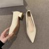 Women's Shoes 2025 Brand Shallow Women's Flats Fashion Solid Daily Flats Women Sexy Pointed Toe Flat Low Heels Zapatos Mujer