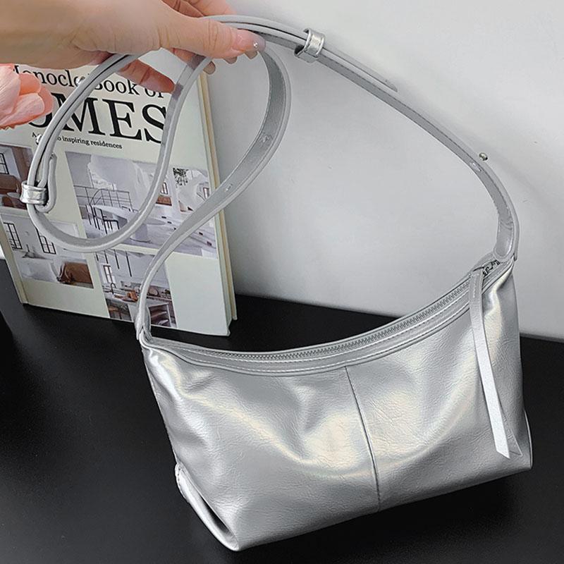 Простые красные сумки через плечо для женщин, модные повседневные сумки через плечо для поездок на работу, универсальные женские сумки