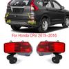 For Honda CRV CR-V 2015 2016 Car Tail Rear Bumper Brake Light Warming Signal Reflector Lamp Taillight NO