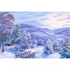 Full 5D Diy Diamond Painting Winter Snow Scene Diamond Embroidery Cross Stitch Home Decor Handmade