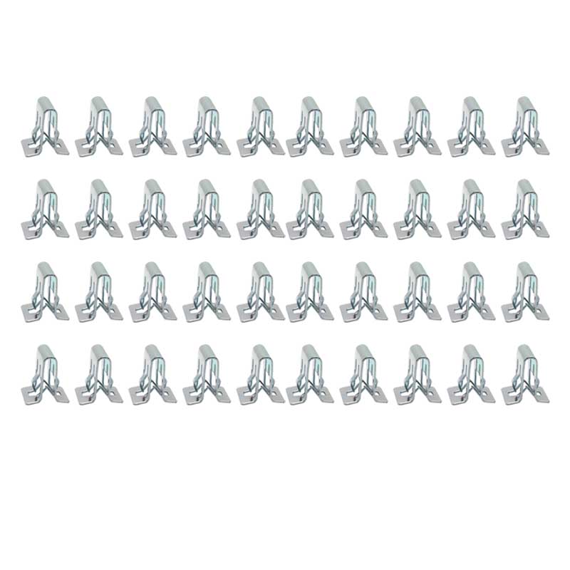 Металлический фиксатор-зажим Универсальный автомобильный приборный щиток DVD CD Панель Внутренняя отделка пластина Фиксированный зажим Пряжка Автомобильные застежки