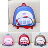 Toddler Double Shoulder Backpack With Cartoon Airplane Pattern And Padded Straps For Preschool