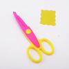 Metal and Plastic DIY Scrapbooking Photo Colors Paper Cuttings Lace Diary Decoration Safety Scissors Household Laciness Scissors