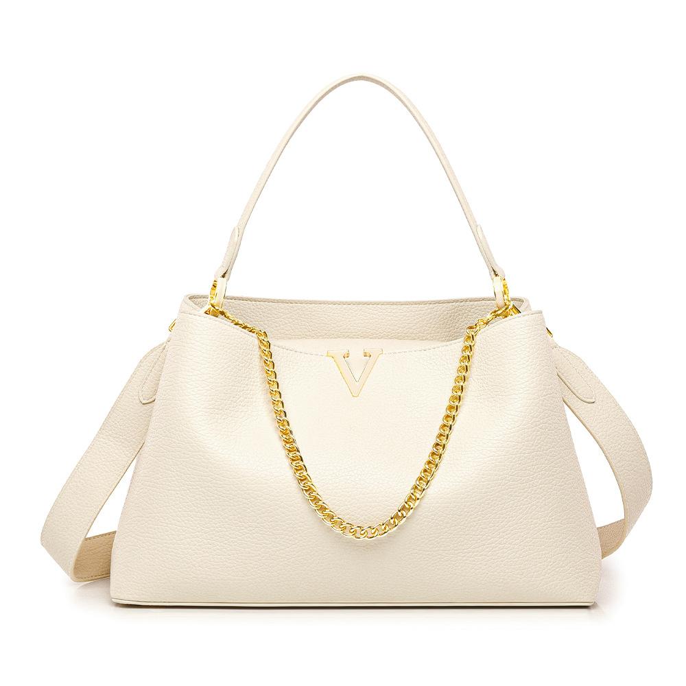 Tote Bag Women'S Bag High-End Sense Simple Commuter Bag Women'S Fashion Large-Capacity Handbag
