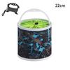 1Pcs Thickened Folding Fishing Bucket Outdoor Water Collection Portable Water Bag