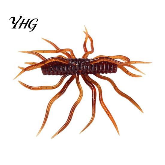 High Frequency Vibration Lure 1/3/5Pcs 9.5cm/9g Floating Soft with Multi-Tentacles, Realistic Topwater Swimming Bionic Bait, Artificial Swimbait