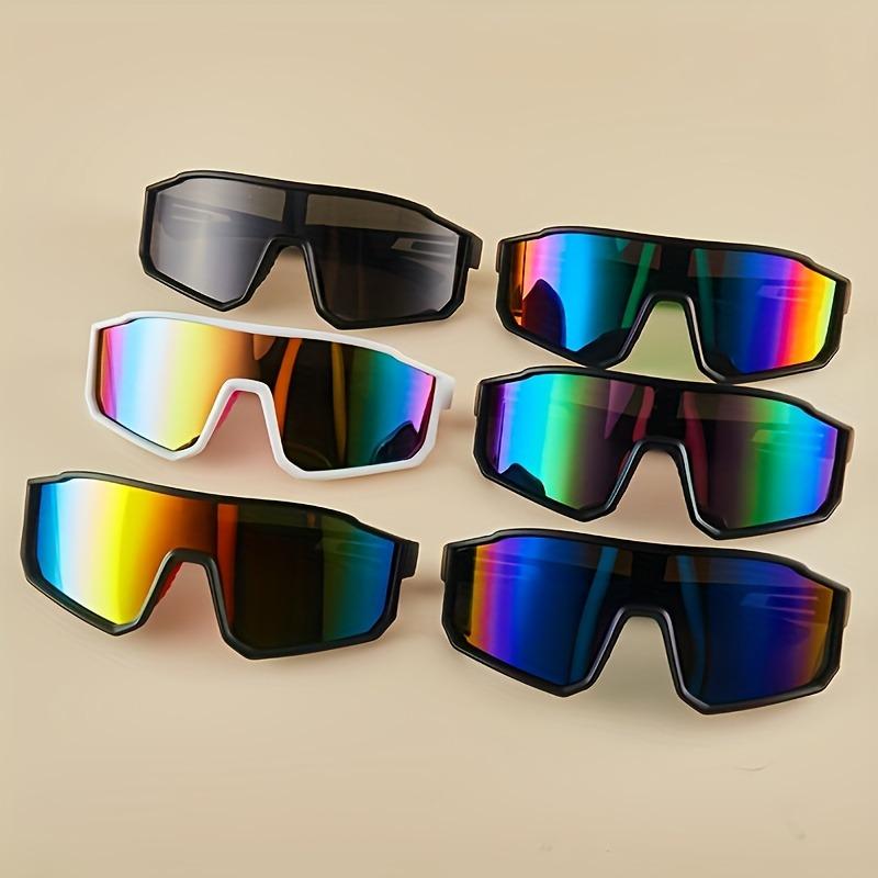 New Unisex Cycling Large Box Fashionable Glasses for Men and Women Multifunctional Glasses for Cycling Outdoor Activities