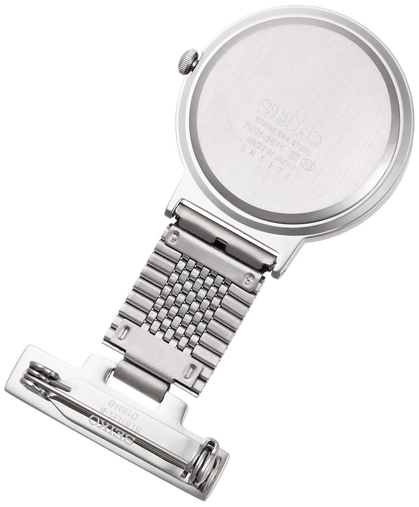 Часы Seiko SVFQ003 Медсестра Карманные часы с простым пульсометром и циферблатом
