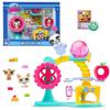 BANDAI - Littlest Pet Shop - Fun Factory Box - Playset with 2 Animals, Decor and Accessories - BF00519