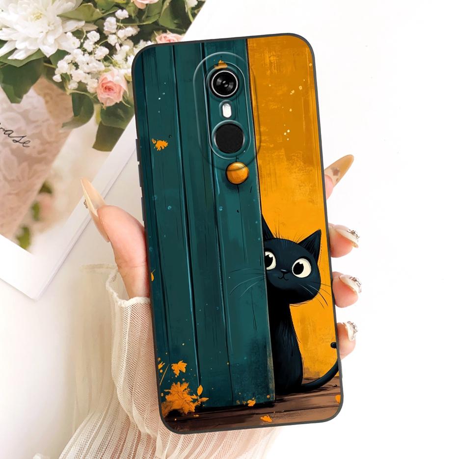 Чехол для Itel A33 Plus Милый Мультяшный Кролик Защитный Мягкий ТПУ Чехол для Телефона Для Itel A33 A 33 ItelA33 Plus Задняя Крышка Fundas